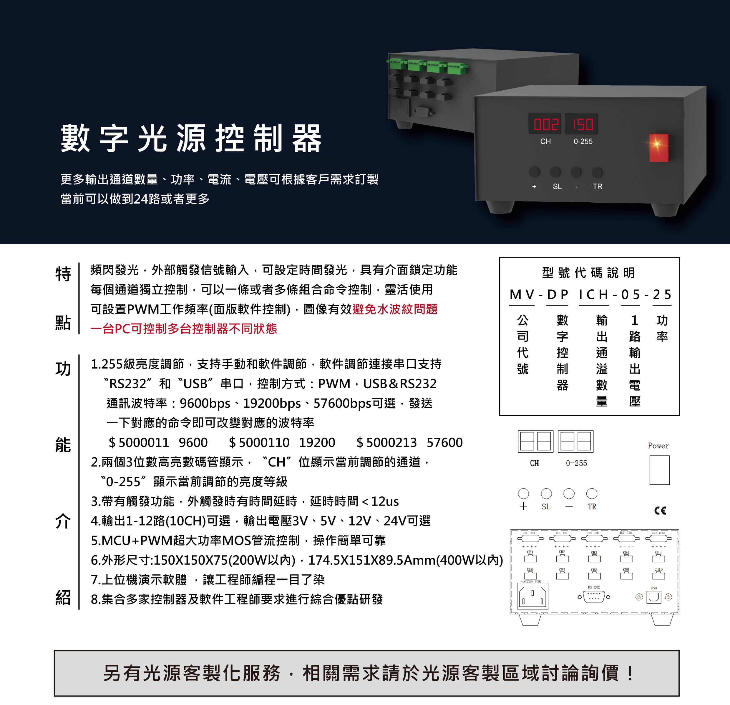 數字光源控制器